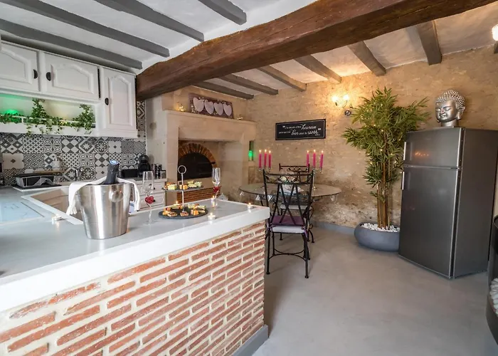 度假居 Maison De Charme A Arcay Avec Jacuzzi Arcay (Vienne)