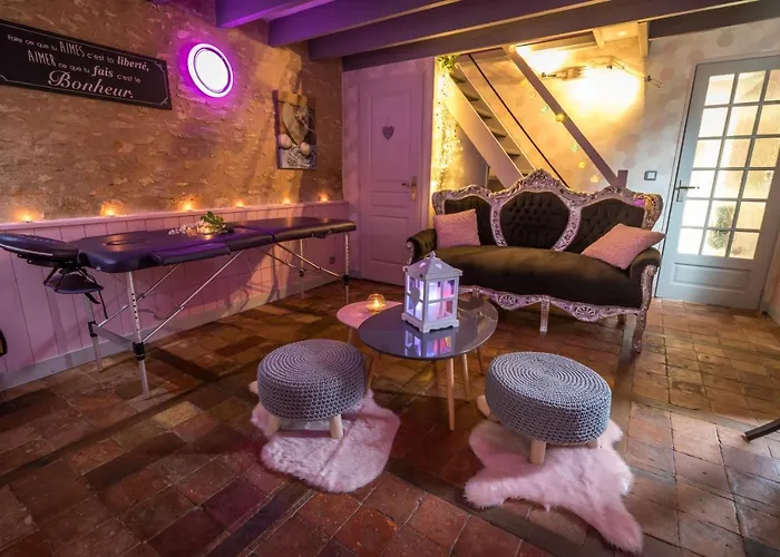 度假居 Maison De Charme A Arcay Avec Jacuzzi *