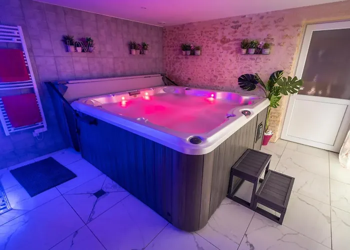 度假居 Maison De Charme A Arcay Avec Jacuzzi